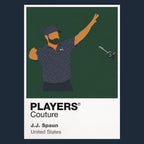 J.J. Spaun Golf Icon Frame Men's Polo Shirt