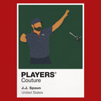 J.J. Spaun Golf Icon Frame Men's Polo Shirt