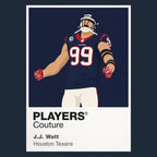 J.J. Watt Texans American Football Icon Frame Men's T-Shirt