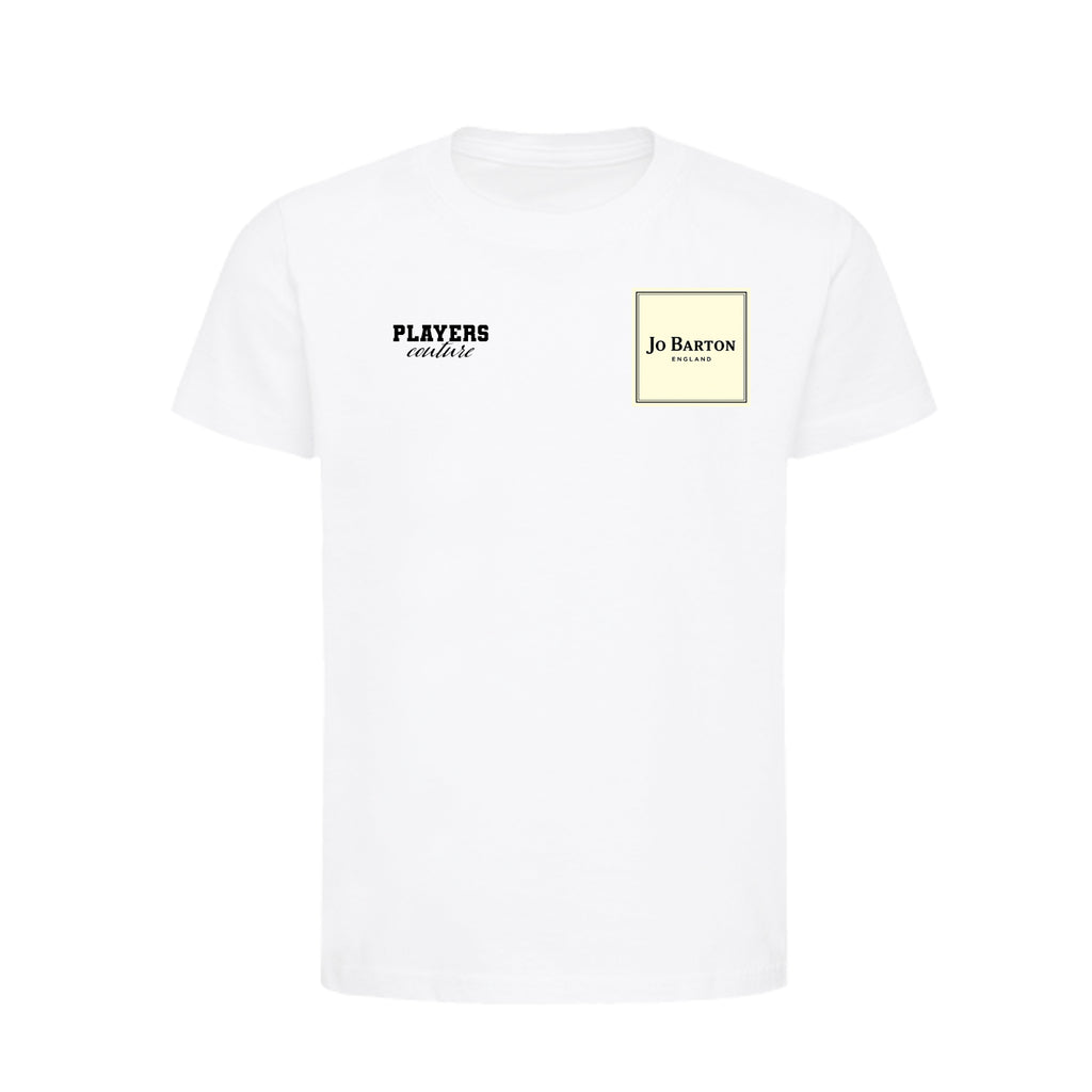 Joey Barton Logo Players Couture Kids T-Shirt White