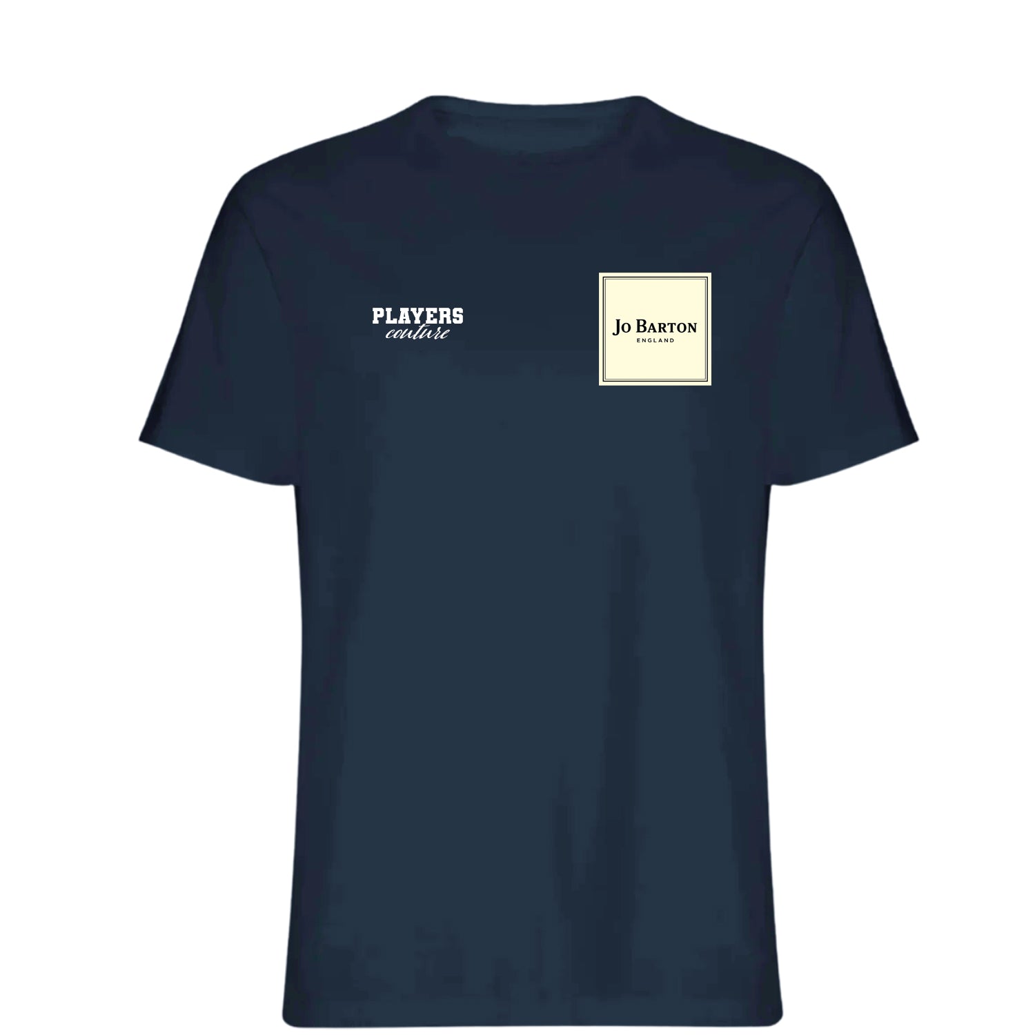 Joey Barton Logo Players Couture Mens T-Shirt Navy