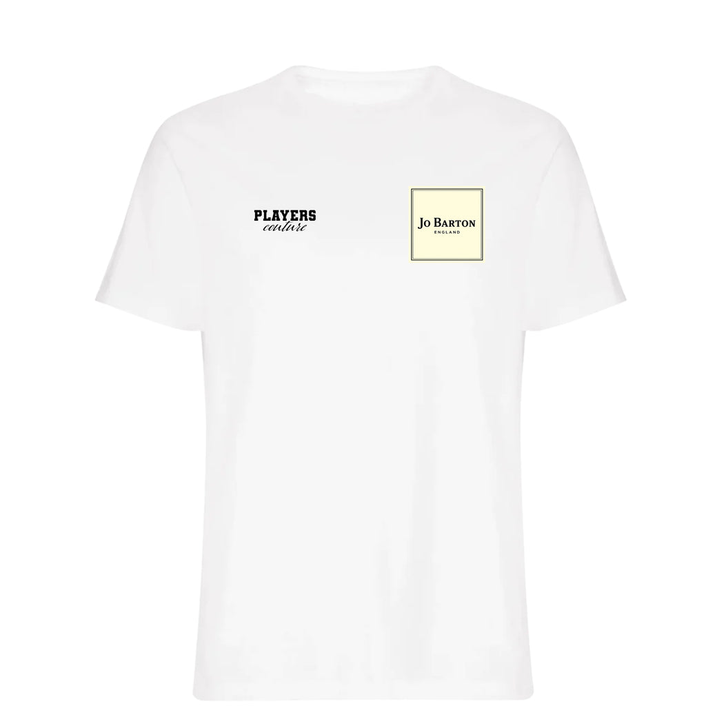 Joey Barton Logo Players Couture Mens T-Shirt White