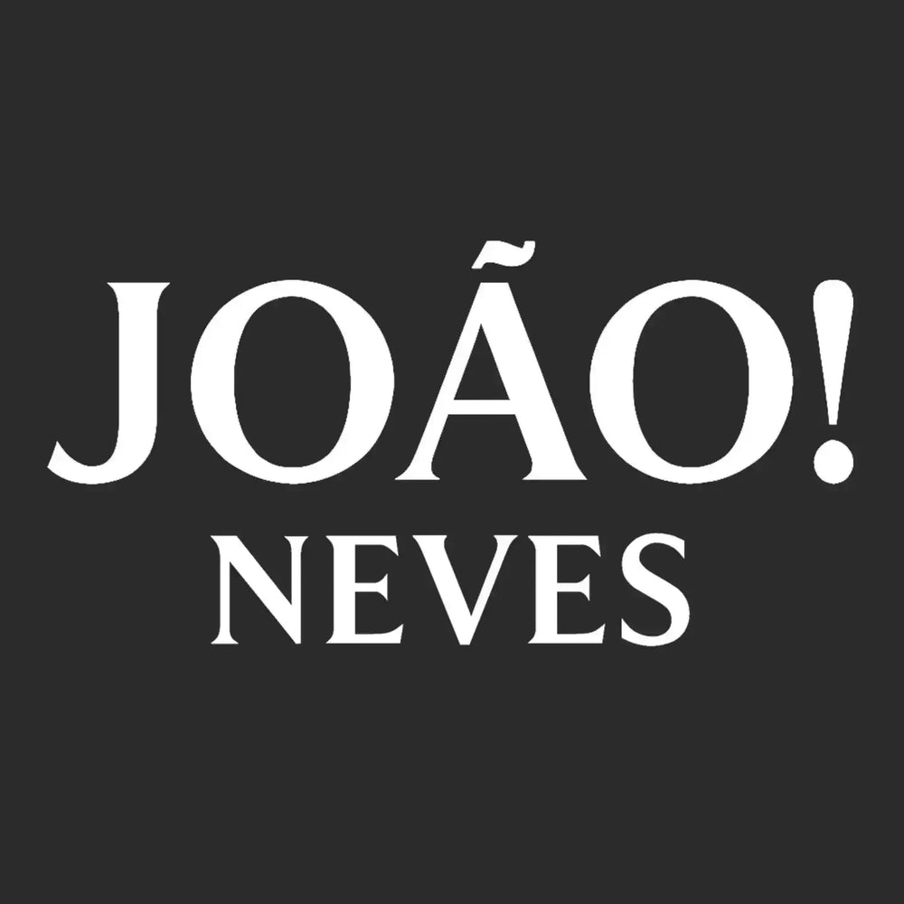 Joao Neves Logo Men's T-Shirt – black close-up detail shot of the Joao Neves Players Couture logo design