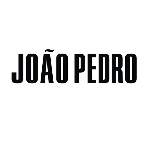 Joao Pedro Logo Men's T-Shirt – white close-up detail shot of the Joao Pedro Players Couture logo design