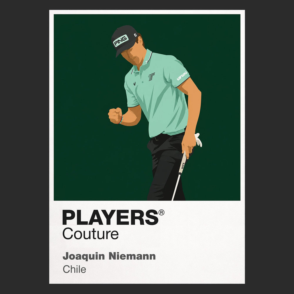 Joaquin Niemann Golf Icon Frame Men's Polo Shirt – image 22
