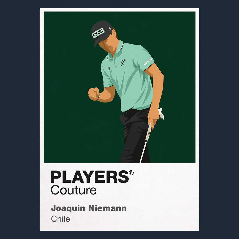 Joaquin Niemann Golf Icon Frame Men's Polo Shirt – image 21
