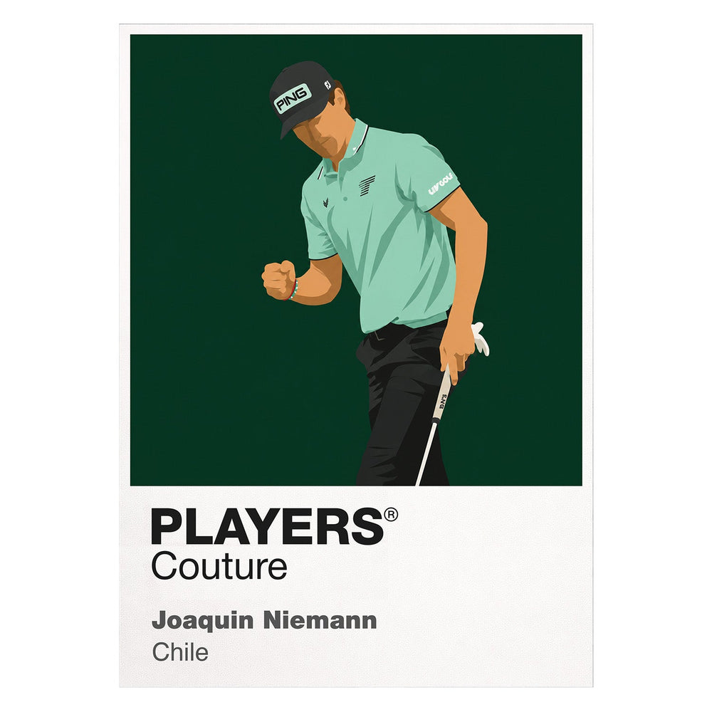 Joaquin Niemann Golf Icon Frame Men's Polo Shirt – image 1