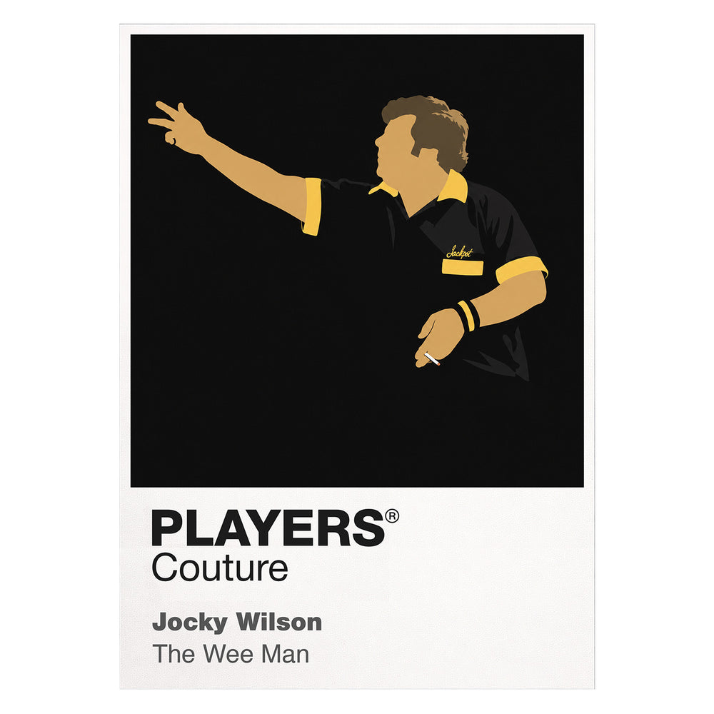 Jocky Wilson Darts Icon Frame - Icon Design (View 7)
