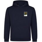 Joe Frazier Boxing Icon Frame Men's Hoodie - Navy