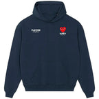 Joe Hart hoodie – navy men's hoodie featuring the Joe Hart Players Couture logo