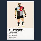 Joe Marler Harlequins Rugby Union Icon Frame Men's T-Shirt – image 8
