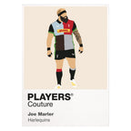 Joe Marler Harlequins Rugby Union Icon Frame Men's T-Shirt – image 1