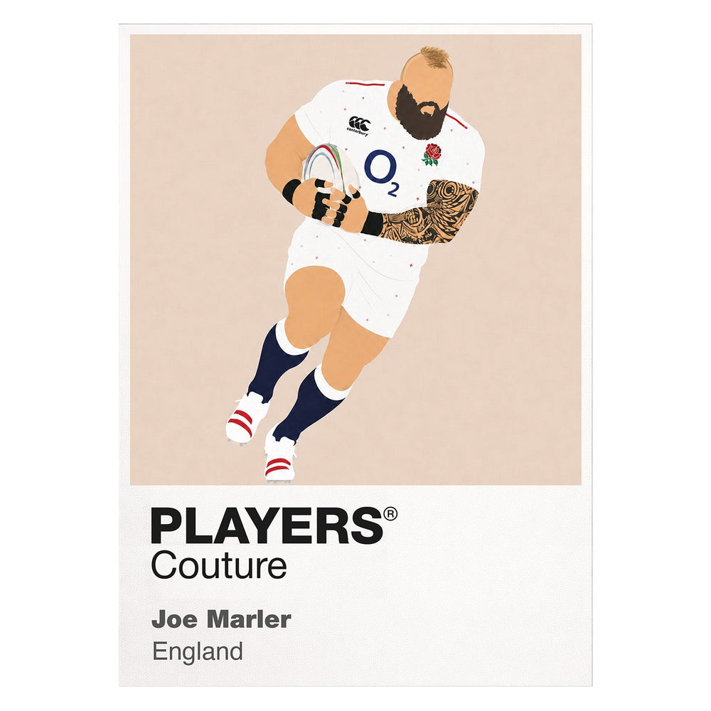 Joe Marler Rugby Union Icon Frame Men's T-Shirt – image 1