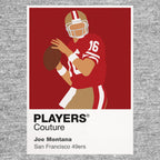 Joe Montana 49ers American Football Icon Frame Men's T-Shirt