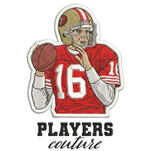 Joe Montana Badge Players Couture Mens T-Shirt