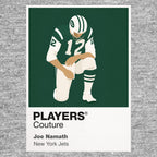 Joe Namath Jets American Football Icon Frame Men's T-Shirt