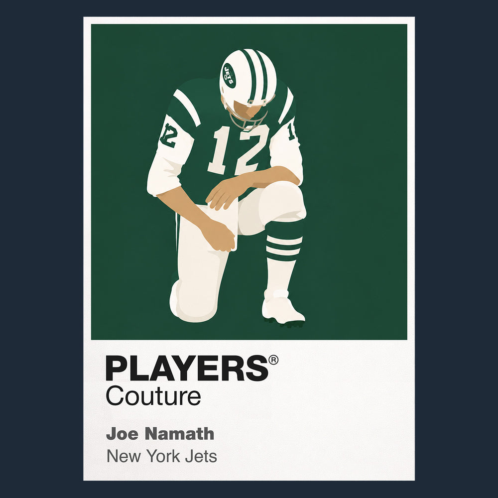 Joe Namath Jets American Football Icon Frame Men's T-Shirt
