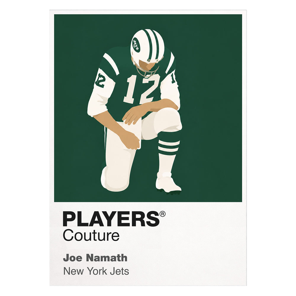 Joe Namath Jets American Football Icon Frame Men's T-Shirt