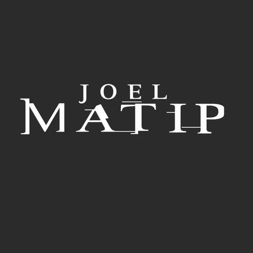 Joel Matip Logo Men's T-Shirt – black close-up detail shot of the Joel Matip Players Couture logo design