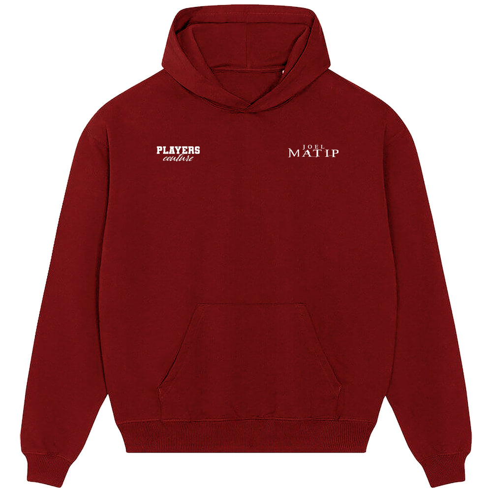 Joel Matip Logo Players Couture Men's Casual Hoodie Red