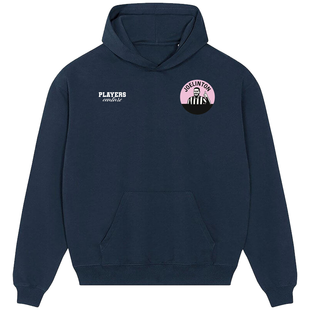 Joelinton Logo Players Couture Men's Casual Hoodie Navy
