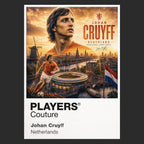 Johan Cruyff Netherlands Atlas Frame artwork by Players Couture
