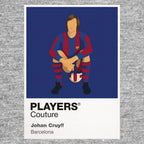 Johan Cruyff Barcelona Icon Frame — Gray