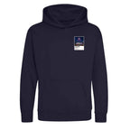 Johan Cruyff Barcelona Icons in Lights Frame Kids Hoodie in Navy