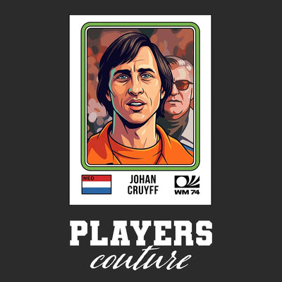 Johan Cruyff World Cup Sticker Men's Hoodie – johan cruyff black Players Couture design