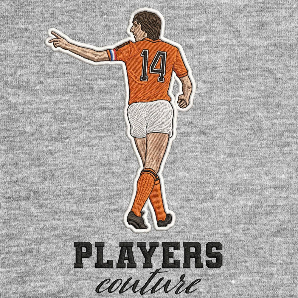 Johan Cruyff Badge Players Couture Men's Hoodie