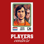 Johan Cruyff World Cup Sticker Kids T-Shirt – johan cruyff red Players Couture design