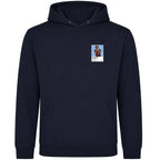 Johan Manzambi Aston Villa Icon Frame Men's Hoodie – navy
