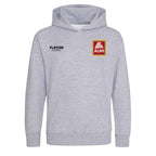 John Aldridge Aldo hoodie – grey kids' hoodie featuring the John Aldridge Aldo Players Couture logo
