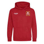 John Aldridge Aldo hoodie – red kids' hoodie featuring the John Aldridge Aldo Players Couture logo