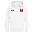 John Aldridge Aldo Logo Players Couture Kids Hoodie White