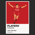 John Aldridge Liverpool Icon Frame — Black