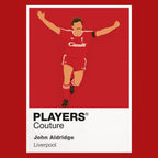 John Aldridge Liverpool Icon Frame — Red