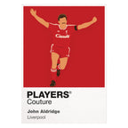 John Aldridge Liverpool Icon Frame — White