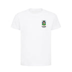 John Aldridge World Cup Sticker Kids T-Shirt – john aldridge sticker kids white tshirt Players Couture design