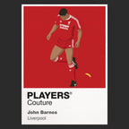 John Barnes 2 Liverpool Men's Hoodie - Black