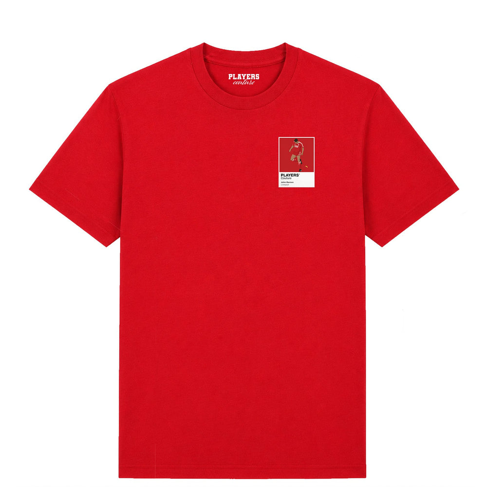 John Barnes 2 Liverpool Men's T-Shirt - Red