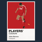 John Barnes 2 Liverpool Men's Hoodie - Navy