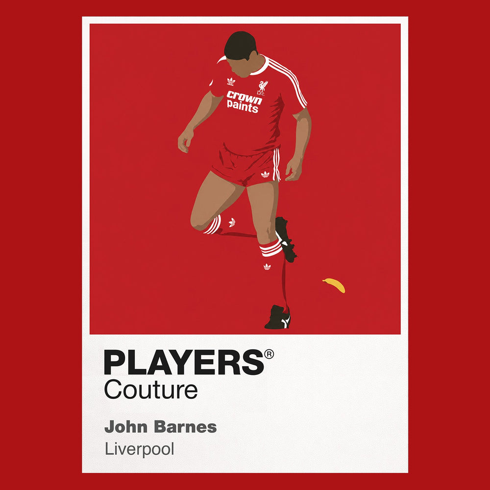 John Barnes 2 Liverpool Men's Hoodie - Red