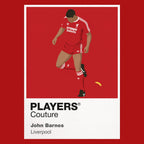 John Barnes 2 Liverpool Men's T-Shirt - Red