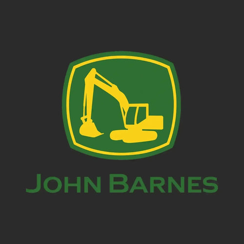 John Barnes Logo Men's T-Shirt – black close-up detail shot of the John Barnes Players Couture logo design
