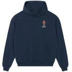John Barnes hoodie – navy men's hoodie featuring the John Barnes Players Couture logo