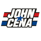 John Cena Logo Men's Hoodie – white close-up detail shot of the John Cena Players Couture logo design