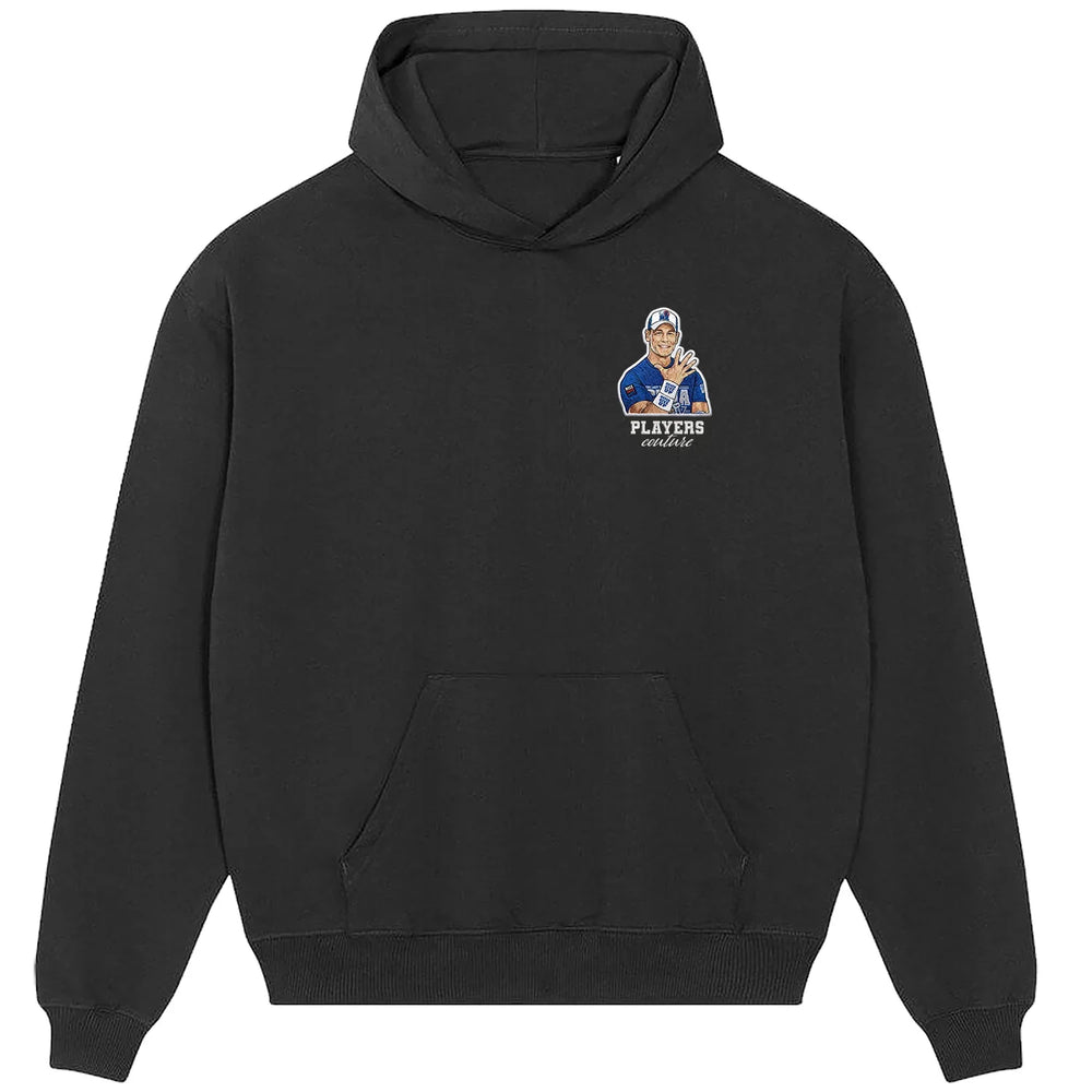 John Cena hoodie – white men's hoodie featuring the John Cena Players Couture logo