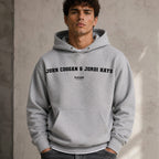 john-coogan-jordi-hays name-print hoodie - grey