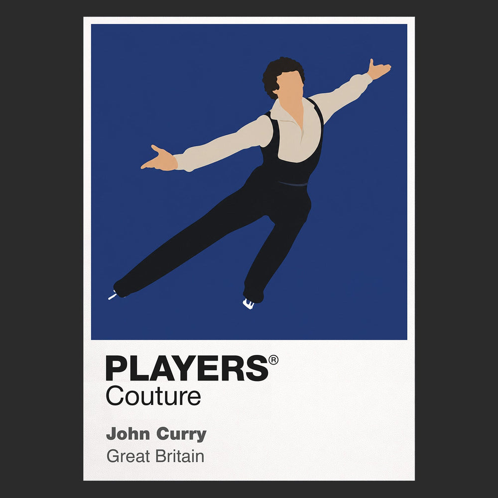 John Curry Olympics Icon Frame Men's T-Shirt